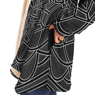 SEED OF LIFE Microfleece Cloak - BROCK SPRINGSTEAD