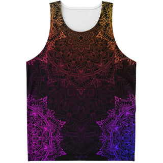 Colorful Mandala Unisex Tank Top