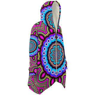 SUNSET Microfleece Cloak - PSYCHEDELIC POUR HOUSE