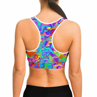 COLORFUL Sports Bra - ART DESIGN WORKS