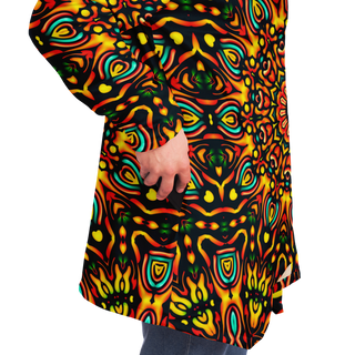 Sun God - Imran - Microfleece Cloak - AOP