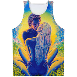 LOVERS EMBRACE Unisex Tank Top - MARK HENSON