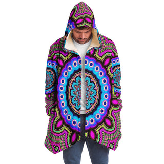 SUNSET Microfleece Cloak - PSYCHEDELIC POUR HOUSE