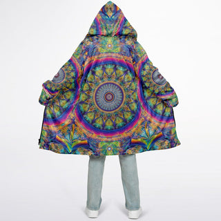 CIRCULAR SPACE Zipper Cloak