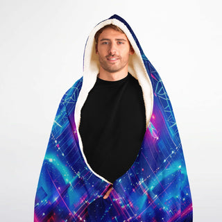 CYANBLISS Hooded Blanket Micro Fleece