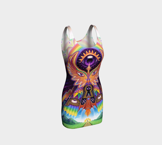 COSMIC ASCENSION BODYCON DRESS