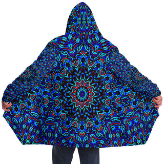 Ocean Flow - Imran -Microfleece Cloak - AOP