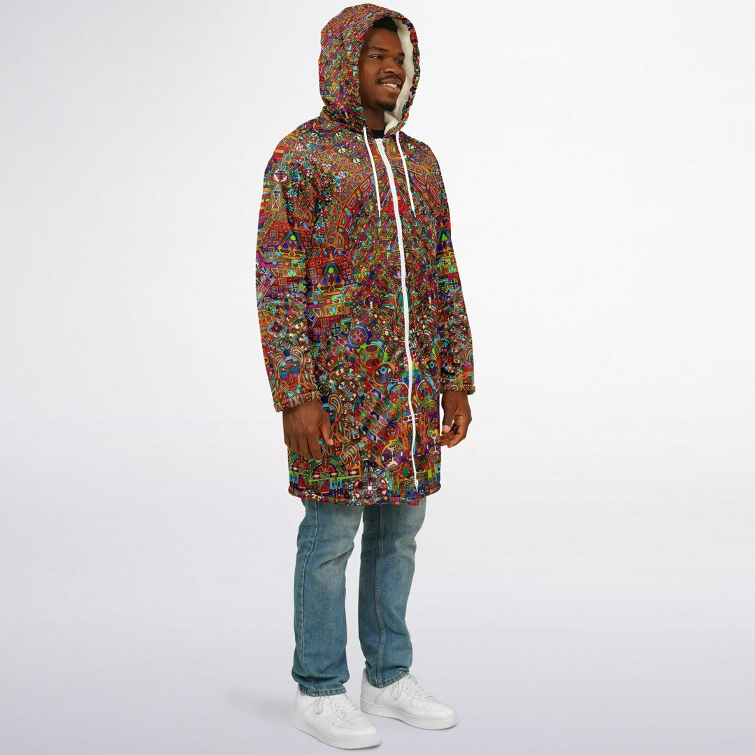 MANDALA Zipper Cloak - LACHLAN WARDLAW