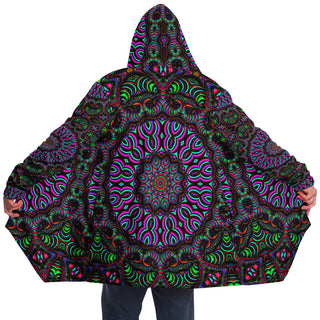 Cyber Stylin - Imran - Microfleece Cloak - AOP