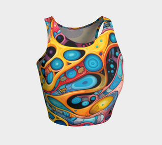 PASTELLE SPILL CROP TOP | ACIDMATH AI