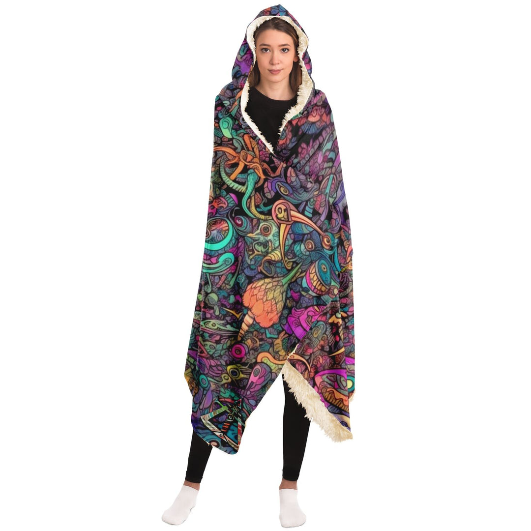 Hooded Blanket | ACIDMATH AI