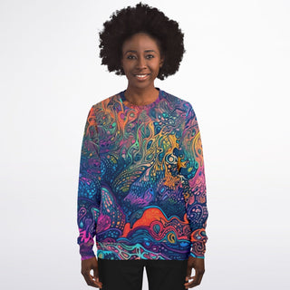 60s Fashion Sweatshirt - ACIDMATH AI