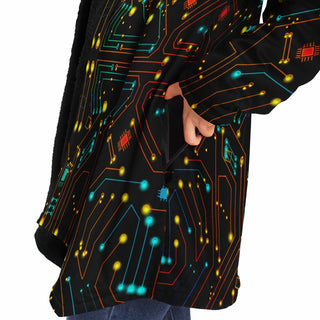 PSY CIRCUIT I Microfleece Cloak - MAGUSZ