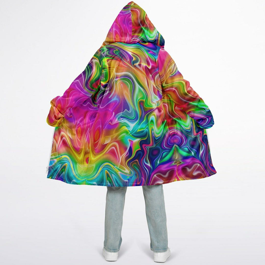 UR GLOWING Zipper Cloak - ACIDMATH AI