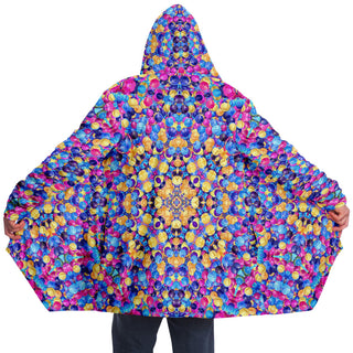 CRYSTAL PALACE Microfleece Cloak - AOP | ARTDESIGNWORKS