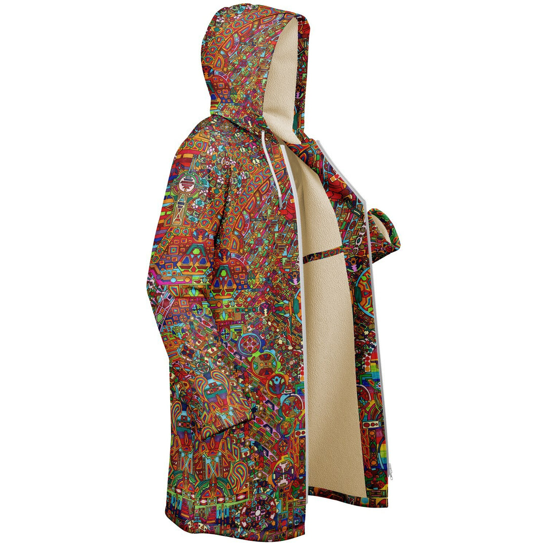 MANDALA Zipper Cloak - LACHLAN WARDLAW