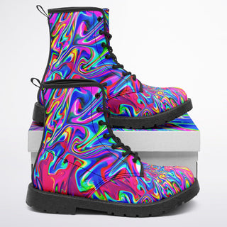 ILLUMINTER City Strider Boots - PSYCHEDELIC POUR HOUSE