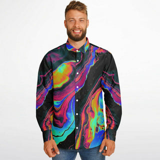 BAT ATTICS Long Sleeve Button Down Shirt - MALA VIDA