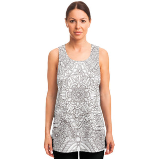 Flower Bloom Unisex Tank Top - Lachlan Wardlaw