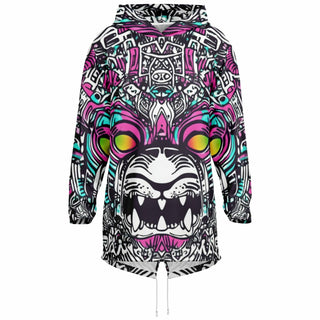 MONKEY MIND Heavyweight Elongated Hoodie - AOP