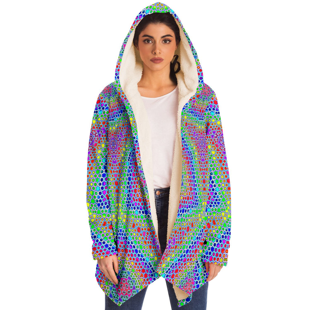 SACRED VIBES Microfleece Cloak | PSYCHEDELIC POUR HOUSE