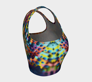 HATCHING CROP TOP | ACIDMATH AI