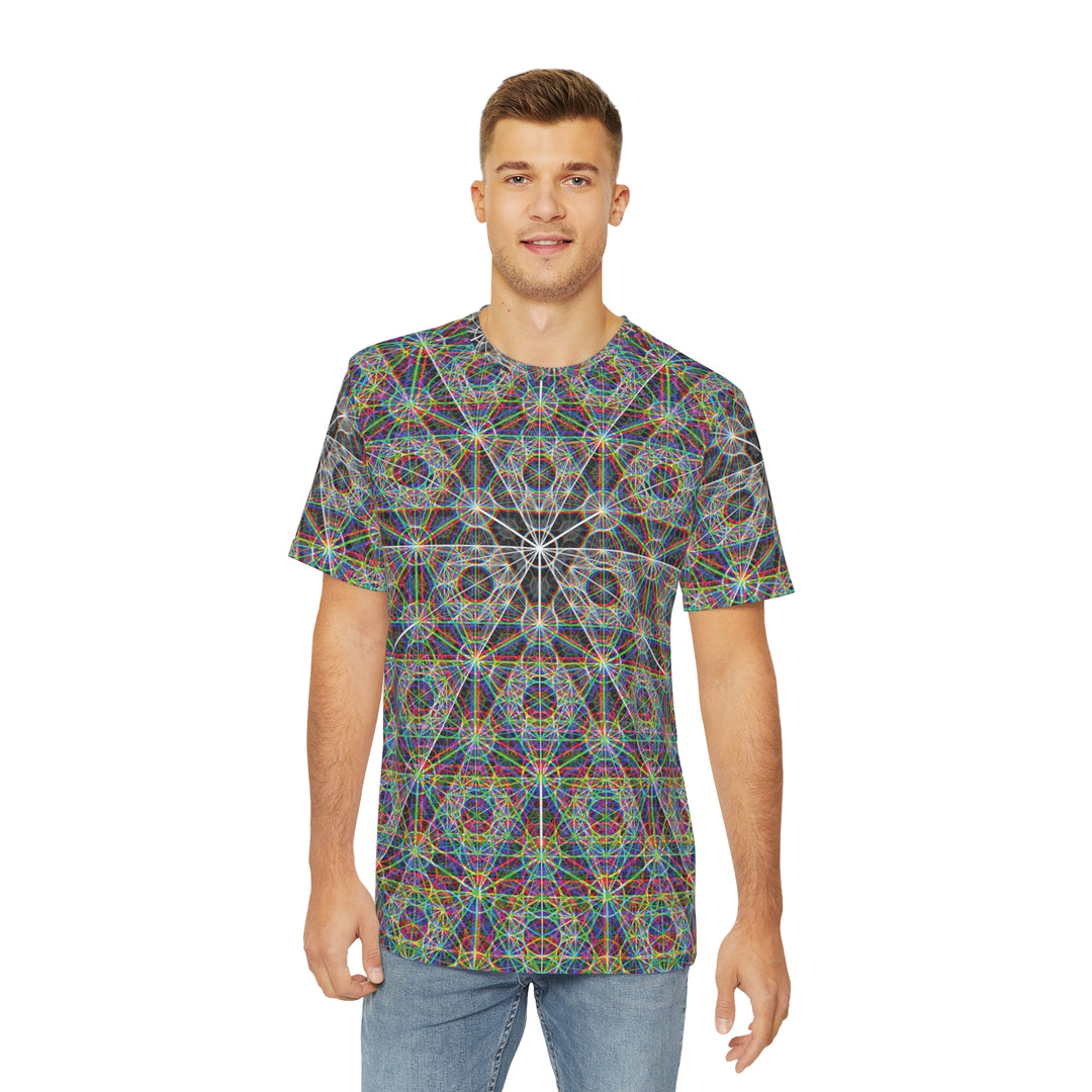 Metatrons Chromatic | Men's Polyester Tee | PatternNerd