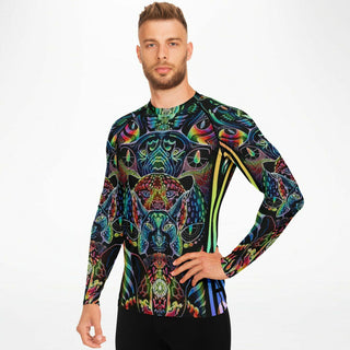 PURRFECT Men's Rashguard - GAVING GERUNDO