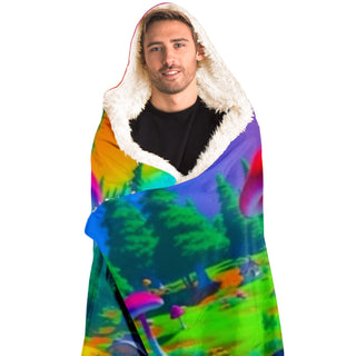 LSD Hooded Blanket - ACIDMATH AI