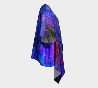 CHARAB SILK HABOTAI DRAPED KIMONO