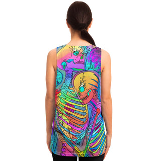 SKELETON LOVE Unisex Tank Top - PHAZED