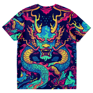 Dragon Spirit T-shirt | ACIDMATH AI