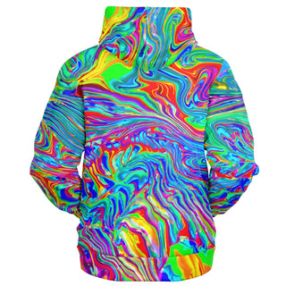 BLOOM Fashion Zip-Up Hoodie | Psychedelic Pour House