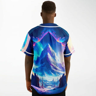 SNOW PORTAL Baseball Jersey - PSYCHEDELIC POUR HOUSE