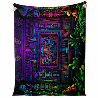 BARDO Premium Microfleece Blanket - AOP | ACIDMATH AI