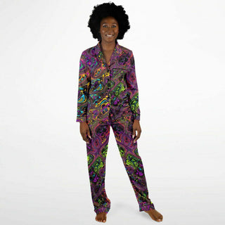 LIQUIFY Women's Satin Pajamas - HUBERT SOLCZYNSKI