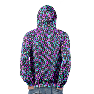 SKULLS Men's Pullover Hoodie ARTDESIGNWORKS