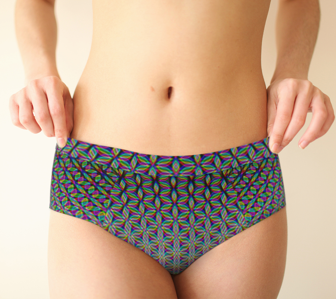 Flower of Life | Cheeky Briefs | PatternNerd