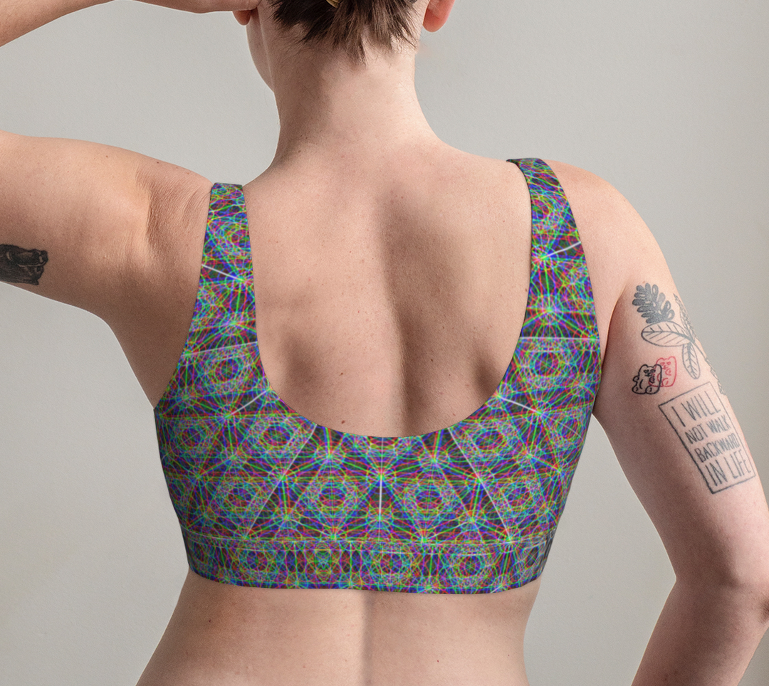 Metatrons Chromatic | Scoop Bralette | PatternNerd