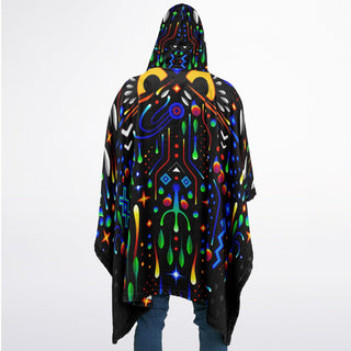 OWL Flannel Blanket Poncho - TAS VISUALS