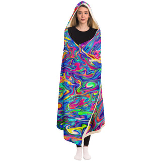 SPLASH Hooded Blanket - ART DESIGN WORKS