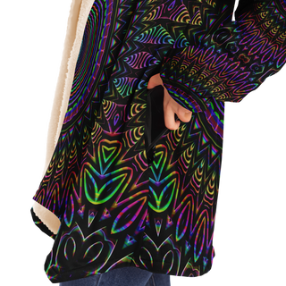 Galactic Gasoline - Imran Microfleece Cloak - AOP