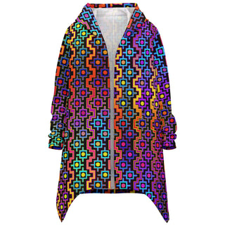 Rainbow Healing Heavyweight Elongated Cloak - Hakan Hisim
