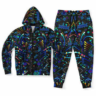 STEPS Athletic Ziphoodie & Jogger - AOP | TAS