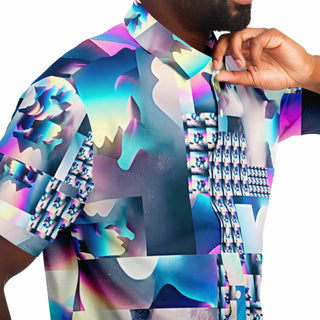 ACID SHEET Short Sleeve Button Down Shirt - Robert Hruska