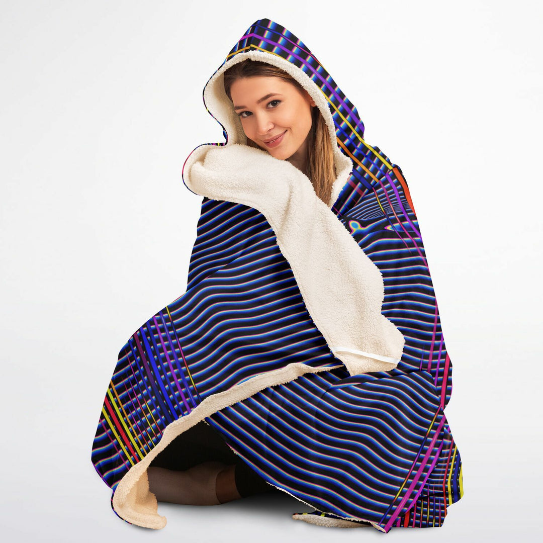 FLOATING Hooded Blanket Micro Fleece - TAS