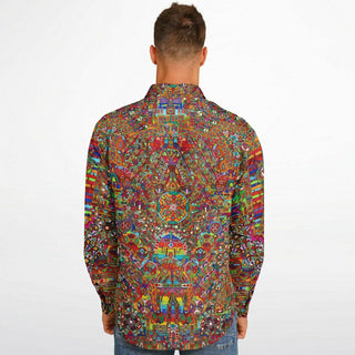 MANTRA Long Sleeve Button Down Shirt - AOP | LACHLAN WARDLAW