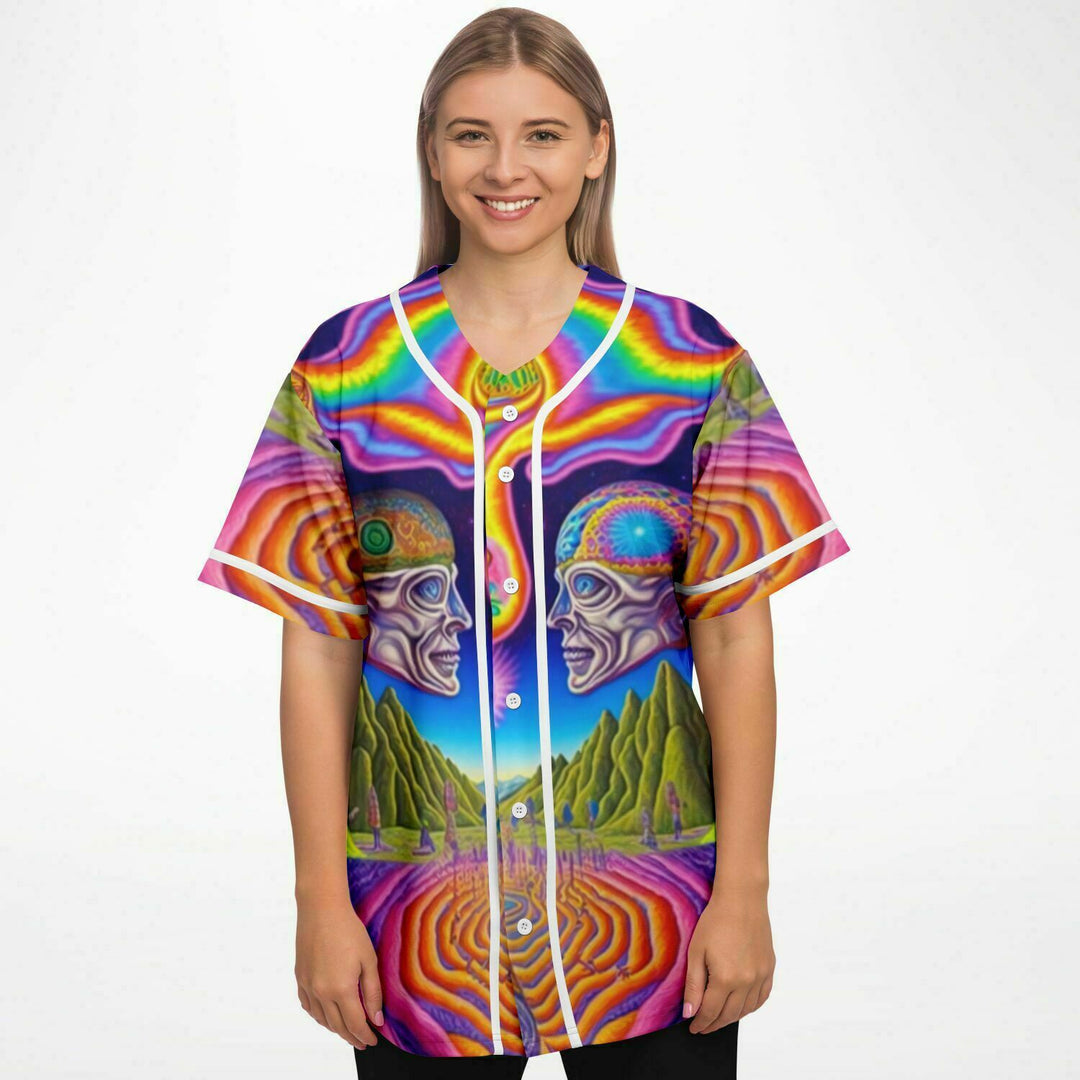 EGO DEATH Baseball Jersey - PSYCHEDELIC POUR HOUSE