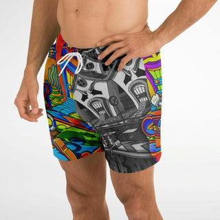 HOUSING Swim Trunks Men - SALVIA DROID