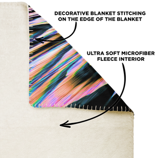 Breaking Through | Microfleece Blanket | Makroverset